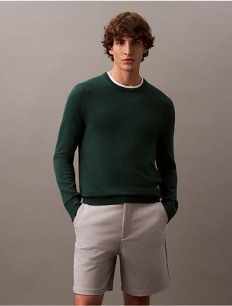 Calvin Klein Mens 7 Tech Stretch Short - Grey - 29