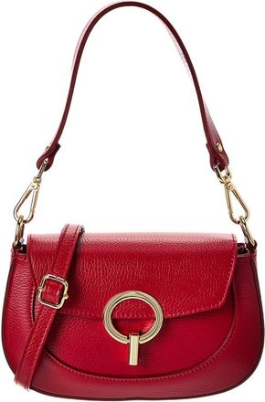 Persaman New York Amber Leather Crossbody