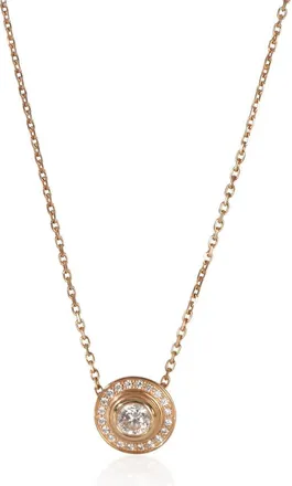 Cartier Pre-Owned Cartier Rose Gold Diamond Damour Pendant
