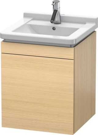 Duravit Duravit L-cube Mueble De Pared, 1 Puerta, Con Bisagra A La Izquierda, 460mm, Para Starck 3 030348, Color: Roble Mediterr&aacute;neo Chapa De Madera Aut&eacute;ntica