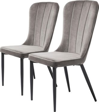 Red Living home24 Esszimmerstuhl Chilo (2er-Set)