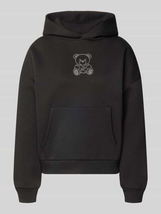 Review Hoodie mit Kapuze in Black, Gr&ouml;&szlig;e XL