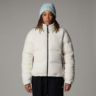 The North Face Womens Polar Nuptse Jacket - White - Size X-Small