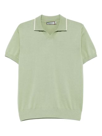 Canali T-shirt in maglia - Verde