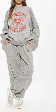 Anine Bing Miles Sweatshirt, Womens, Grey