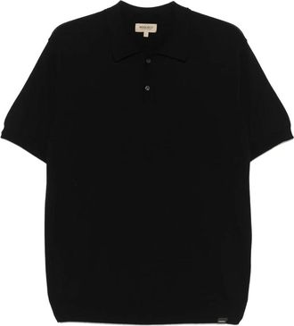 Woolrich Gebreide Polo - Heren - Polos - Blauw - L - Katoen - Tops