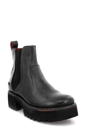Bed Stü Valda Chelsea Boot in Black Rustic at Nordstrom, Size 6.5