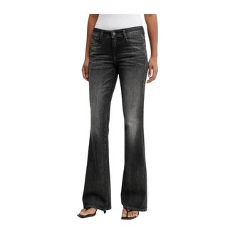 Diesel Flared Jeans - Dames - Jeans - Zwart - Maat: 2XS