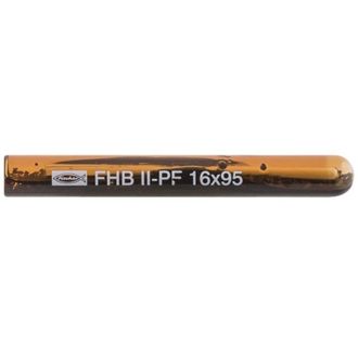 Fischer 500549 Ampolla Qu&iacute;mica Fhb Ii-pf 16x95 (envase 10 Uds)