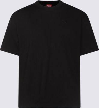 Diesel T-Shirts And Polos Blacks And Greys-Uomo