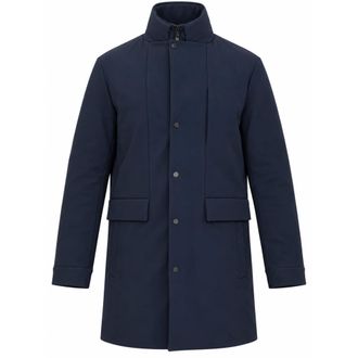 Trussardi Giacca Imbottita - - Jackets - Uomo - Blu - L