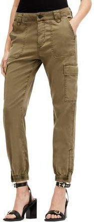 AllSaints Nola Slim Fit Cargo Pants in Dark Khaki Green at Nordstrom Rack, Size 2