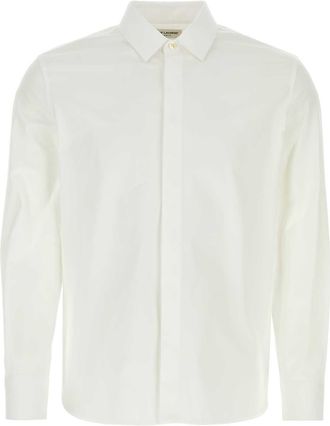 Saint Laurent White Poplin Shirt