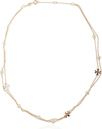 Tory Burch Moondance Parelketting - Dames - Kettingen - Geel - ONE Size - Accessoires