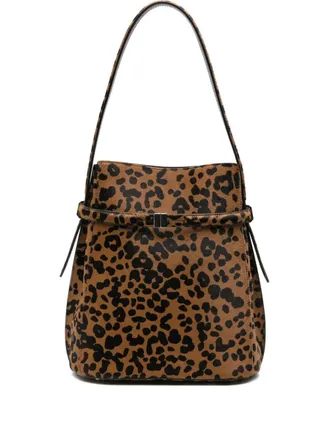 Toteme Belted Poly Hairy Bucket Bag