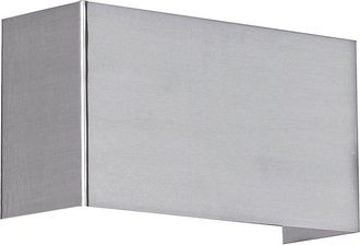Eglo Eglo Nikita 1 Light Wall Light With Matte Nickel Finish