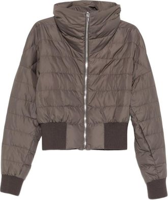 Moncler Grey Quilted Jacket