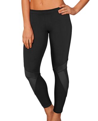 Free Sport By Gottex Womens Swim Leggings In Onyx