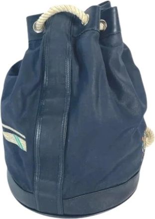 Gucci Bolso de hombro tipo cubo Pre-owned Vintage - Pre-owned - Mujer - Azul - ONE SIZE