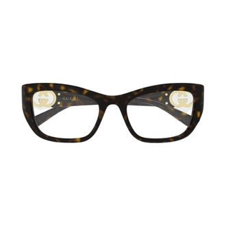 Gucci Cat-eye Optisch Montuur - Dames - Accessoires - Bruin - Maat: 52 MM
