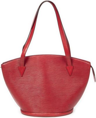 Louis Vuitton Pre-owned Womens St-Jacques Shopping GM Shoulder Bag - Red - One Size