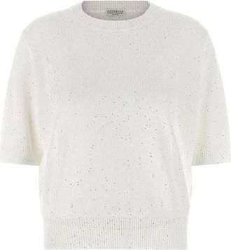 Brunello Cucinelli Mujer, Jerseys, Blanco, Talla: M