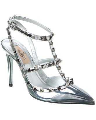 Valentino Rockstud Caged 100 Leather Pump