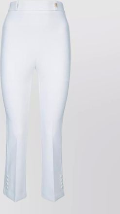 Elisabetta Franchi trousers belt loops front seam back pockets