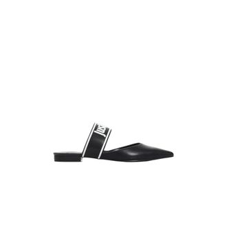 Just Cavalli Slippers - Dames - Slip ons - Zwart - 39 EU - Leer - Schoenen