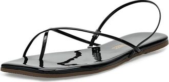 Tkees Square Toe Millie Womens Sandals Licorice : 5 B - Medium, Leather