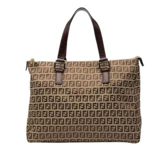 Fendi Pre-owned Tote Bags, female, Brown, Size: ONE SIZE Pre-owned Tote Bag