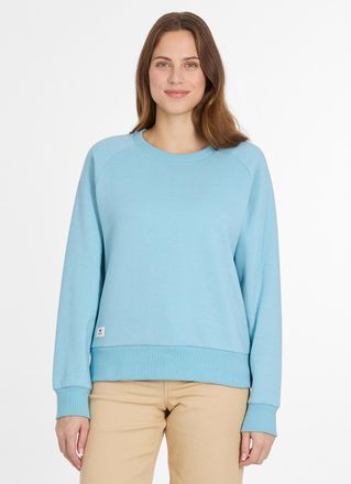 Ragwear Sweatshirt RAGWEAR JOANN, Damen, Gr. XXL, cloud, Sweatware, Obermaterial: 70% Baumwolle, 30% Polyester, unifarben, figurumspielend h&uuml;ftbedeckend, Rund