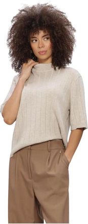 Bruuns Bazaar Truien & Vesten, Dames, Beige, XS, Anemone BBGlady Knit