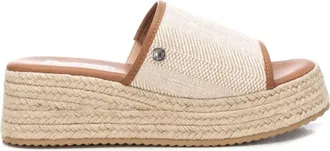 Xti Womens Wedge Sandals In Beige