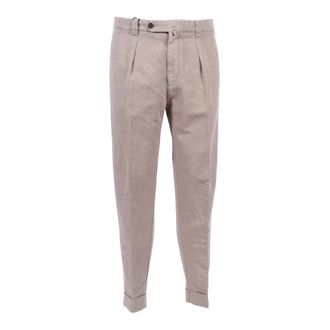 Berwick 1707 Chinos, male, Brown, Size: 2XL Pantalone Chiaia-GD