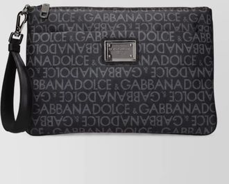 Dolce & Gabbana fabric clutch bag