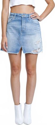Pistola Denim Womens Lolita High Rise Skirt In Denim