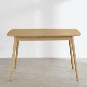 Maisons du monde Mesa de comedor extensible para 6/8 personas, 120/160 cm