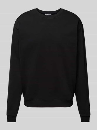 Review Sweatshirt mit Rundhalsausschnitt in Black, Größe XS