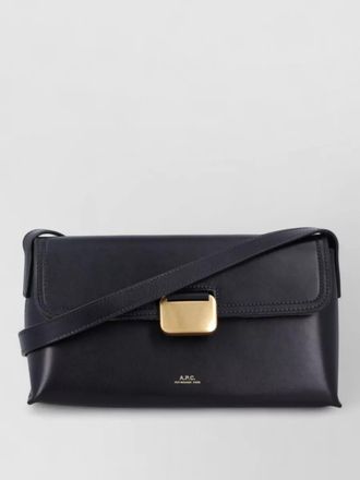 A.P.C. small leather clutch bag