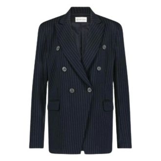 Jane Lushka Dames, Jassen, Blauw, Maat: XL Viscose