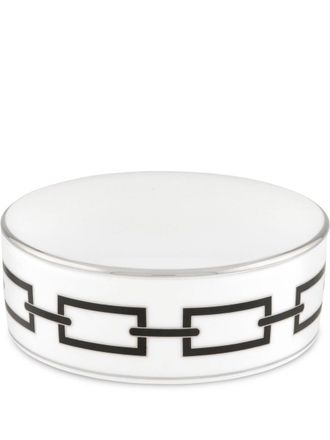 Ginori 1735 Chains - Round Box Objects With Lid cm 13