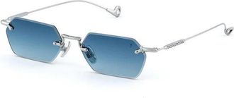 Eyepetizer Tank 1-26 Zonnebrillen - Dames - Zonnebrillen - Grijs - 52 MM - Accessoires