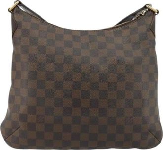 Louis Vuitton Vintage, unisex, Bruin, ONE Size, Leer, Pre-owned Vintage Shoulder Bag
