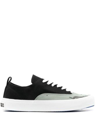 Marcelo Burlon OG Viento low-top sneakers - men - Cotton/Cotton/Rubber - 43 - Black