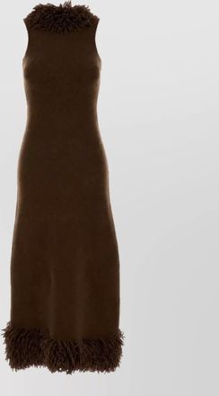 Loewe wool knit dress