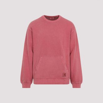 Carhartt Work in Progress Carhartt Wip Torion rood katoenen sweatshirt