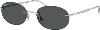 Ray-Ban RB3767 003/87 Mens Sunglasses Silver Size 54