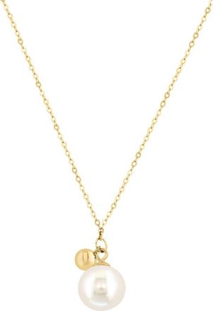 Effy Ball & Freshwater Pearl Pendant Necklace in White at Nordstrom Rack, Size 18