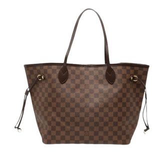 Louis Vuitton Pre-owned Tote Bags, female, Brown, Size: ONE SIZE Pre-owned Neverfull MM